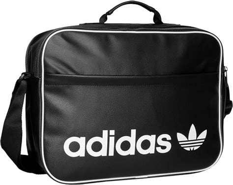 adidas umhängetasche schwarz leder|Adidas Taschen online .